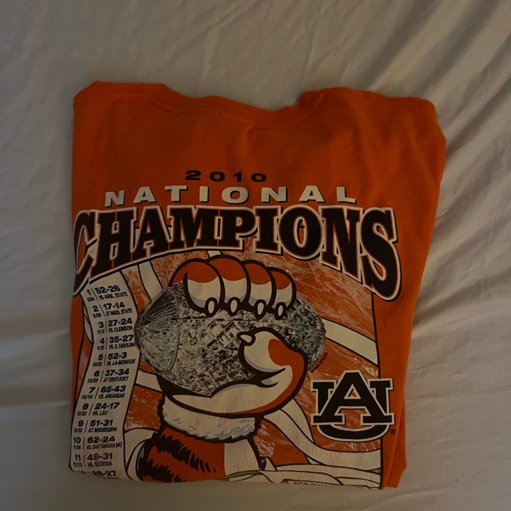 y2k 2010 national champions Auburn Long Sleeve Shirt.